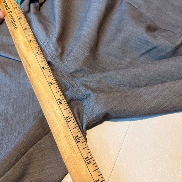 Figs Women M/L Scrub Set Casma Top Yola Skinny Pant Gray Drawstring Nurse Tech - Picture 12 of 14